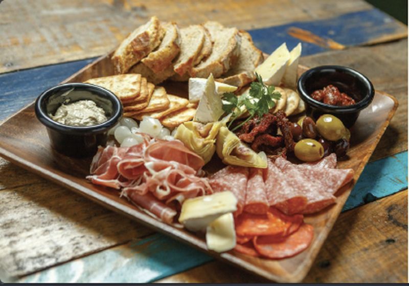 Charcuterie and grazing food at Parked Up